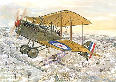 RAF S.E.5A с мотором Hispano Suiza - 023 Roden 1:72