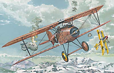 Albatros D.III Oeffag s.153 ранний - 024 Roden 1:72
