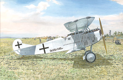 Fokker D.VIIF поздний - 031 Roden 1:72