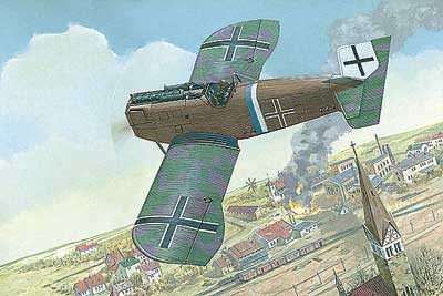 Junkers D.I поздний - 036 Roden 1:72