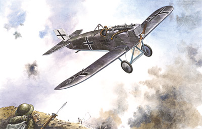Junkers D.I с длинным фюзеляжем - 041 Roden 1:72