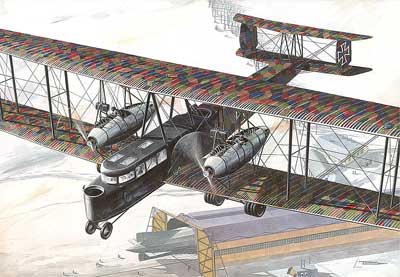 Zeppelin Staaken R.VI - 055 Roden 1:72