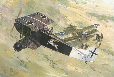 Fokker D.VII ранний Albatros - 421 Roden 1:48