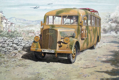 Opel Blitz Omnibus W39 поздний - 726 Roden 1:72