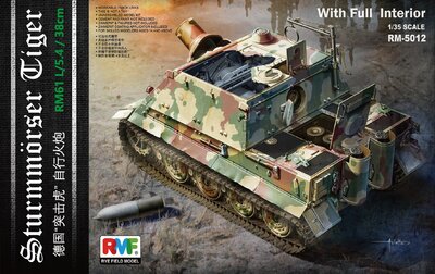 Sturmmorser Tiger штурмовая мортира - RM-5012 RyeField Model 1:35
