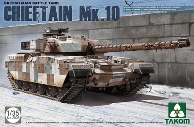 British Chieftain Mk.10 основной танк - 2028 Takom 1:35
