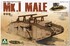 Mk.I Male with Sponson Crane & Trailer WWI тяжелый танк - 2031 Takom 1:35