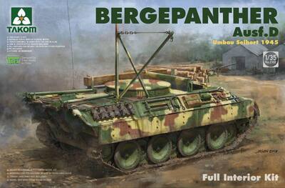Bergepanther (Бергепантера) Ausf.D Umbau Seibert БРЭМ - 2102 Takom 1:35