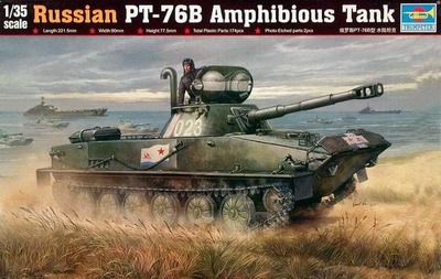 ПТ-76Б плавающий танк - 00381 Trumpeter 1:35