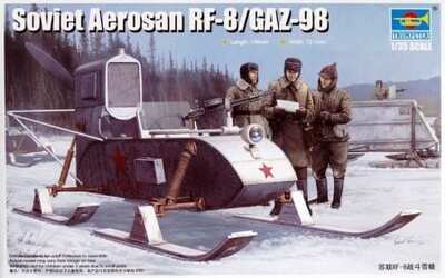 РФ-8/ГАЗ-98 Аэросани - 02322 Trumpeter 1:35