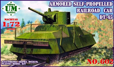 ДТ-45 бронедрезина - UMmt-602 UM Military Technics 1:72