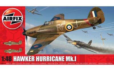 A05127 Hurricane Mk.I (Харрикейн) Airfix 1:48