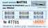 Истребительная авиация Греческих ВВС - схема Призрак - 47701 АКАН 6х10мл
