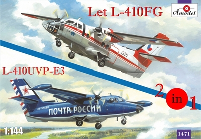 Let L-410FG & L-410UVP-E3 - 1471 Amodel 1:144