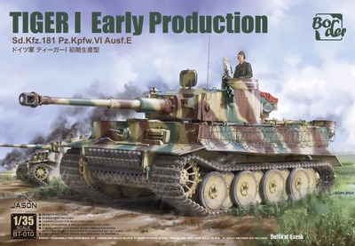 Tiger I Early тяжелый танк - BT-010 Border Model 1:35