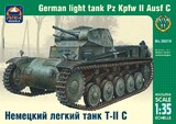 Немецкий лёгкий танк Т-II C. Масштаб 1/35