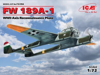 FW 189A-1 cамолет-разведчик - 72294 ICM 1:72