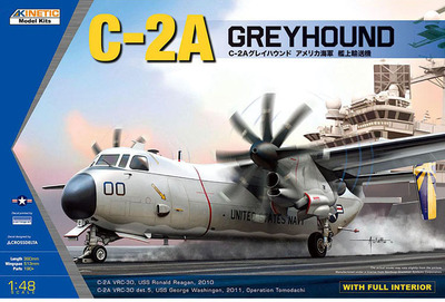 C-2A Greyhound палубный транспортный - K48025 Kinetic 1:48