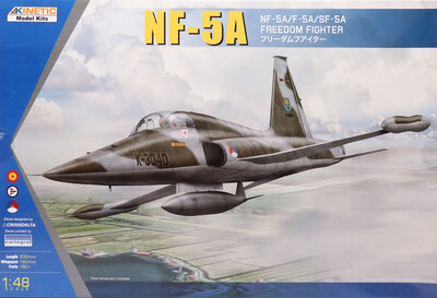 F-5A Freedom Fighter истребитель - K48110 Kinetic 1:48