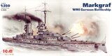 SMS Markgraf линейный корабль Кайзеровского флота - S.005 ICM 1:350
