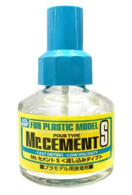 Клей супержидкий с тонкой кисточкой 40мл MR.CEMENT S MC129