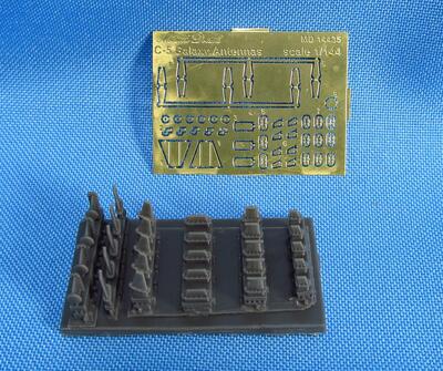 C-5B Galaxy Антенны - MD14435 Metallic Details 1:144