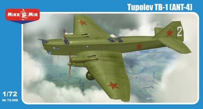 ТБ-1 (АНТ-4) тяжелый бомбардировщик. 72-008 MikroMir 1:72