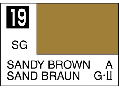 Mr.Color C019 Sandy Brown - Mr.Hobby 10 мл