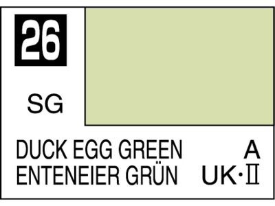 Mr.Color C026 Duck Egg Green - Mr.Hobby 10 мл