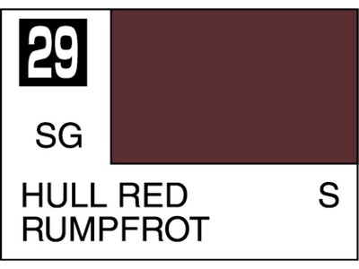 Mr.Color C029 Hull Red - Mr.Hobby 10 мл
