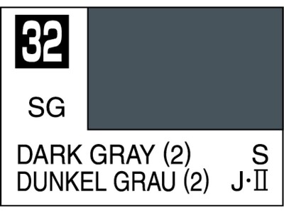 Mr.Color C032 Dark Gray (2) - Mr.Hobby 10 мл
