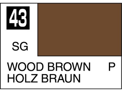 Mr.Color C043 Wood Brown - Mr.Hobby 10 мл