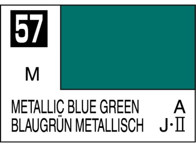 Mr.Color C057 Metallic Blue Green - Mr.Hobby 10 мл