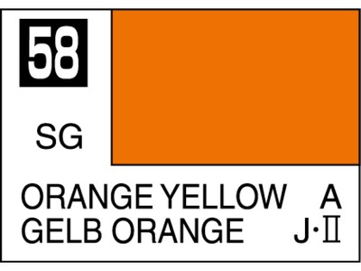 Mr.Color C058 Orange Yellow - Mr.Hobby 10 мл