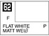 Mr.Color C062 Flat White - Mr.Hobby 10 мл