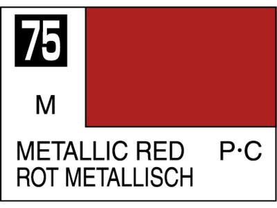 Mr.Color C075 Metallic red - Mr.Hobby 10 мл