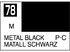Mr.Color C078 Metal Black - Mr.Hobby 10 мл