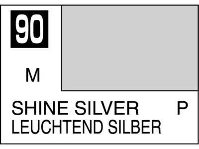 Mr.Color C090 Shine Silver - Mr.Hobby 10 мл