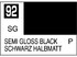 Mr.Color C092 Semi Gloss Black - Mr.Hobby 10 мл