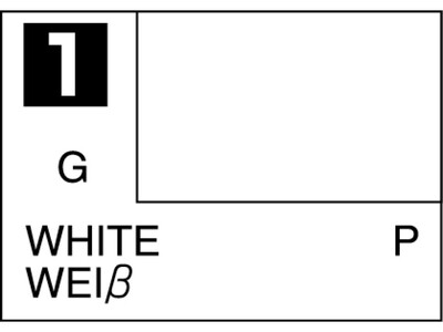 Mr.Color C001 White - Mr.Hobby 10 мл