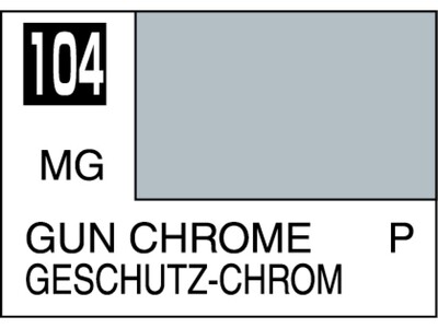 Mr.Color C104 Gun Chrome - Mr.Hobby 10 мл