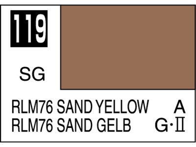 Mr.Color C119 RLM76 Sand Yellow - Mr.Hobby 10 мл
