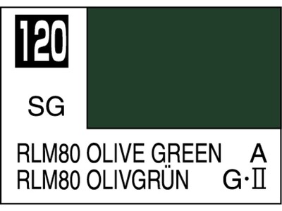 Mr.Color C120 RLM80 Olive Green - Mr.Hobby 10 мл