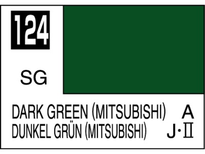 Mr.Color C124 Dark Green Mitsubishi - Mr.Hobby 10 мл