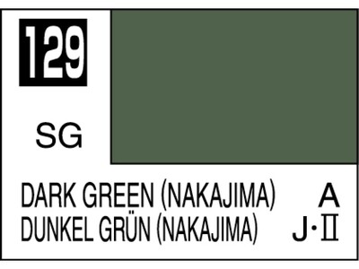 Mr.Color C129 Dark Green Nakajima - Mr.Hobby 10 мл