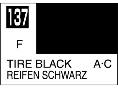 Mr.Color C137 Tire Black - Mr.Hobby 10 мл