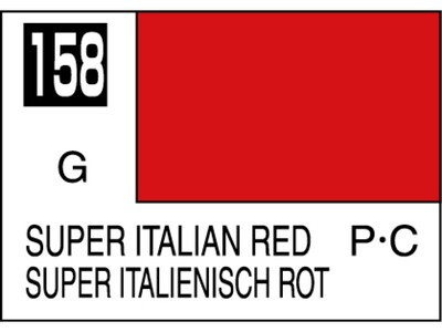 Mr.Color C158 Super Italian Red - Mr.Hobby 10 мл