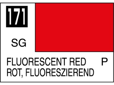 Mr.Color C171 Fluorescent Red - Mr.Hobby 10 мл