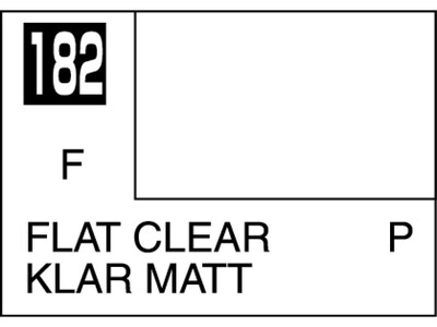 Mr.Color C182 Flat Clear - Mr.Hobby 10 мл