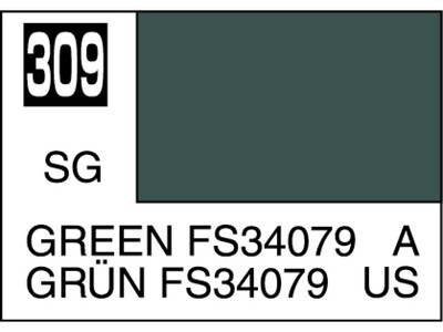 Mr.Color C309 Green FS34079 - Mr.Hobby 10 мл